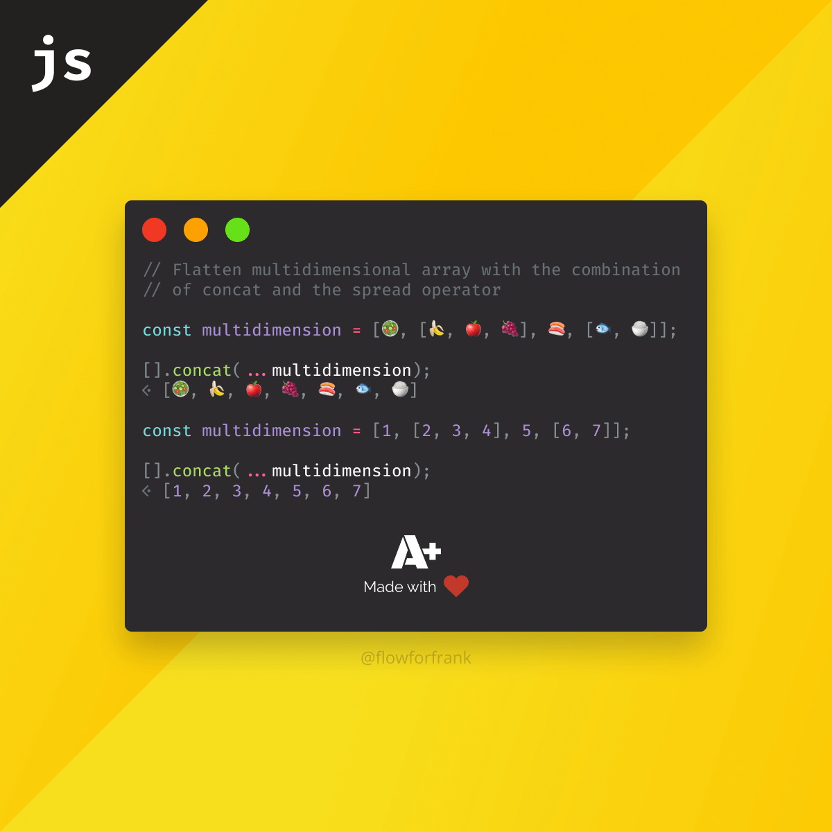 How to Easily Flatten Multidimensional Arrays in JavaScript
