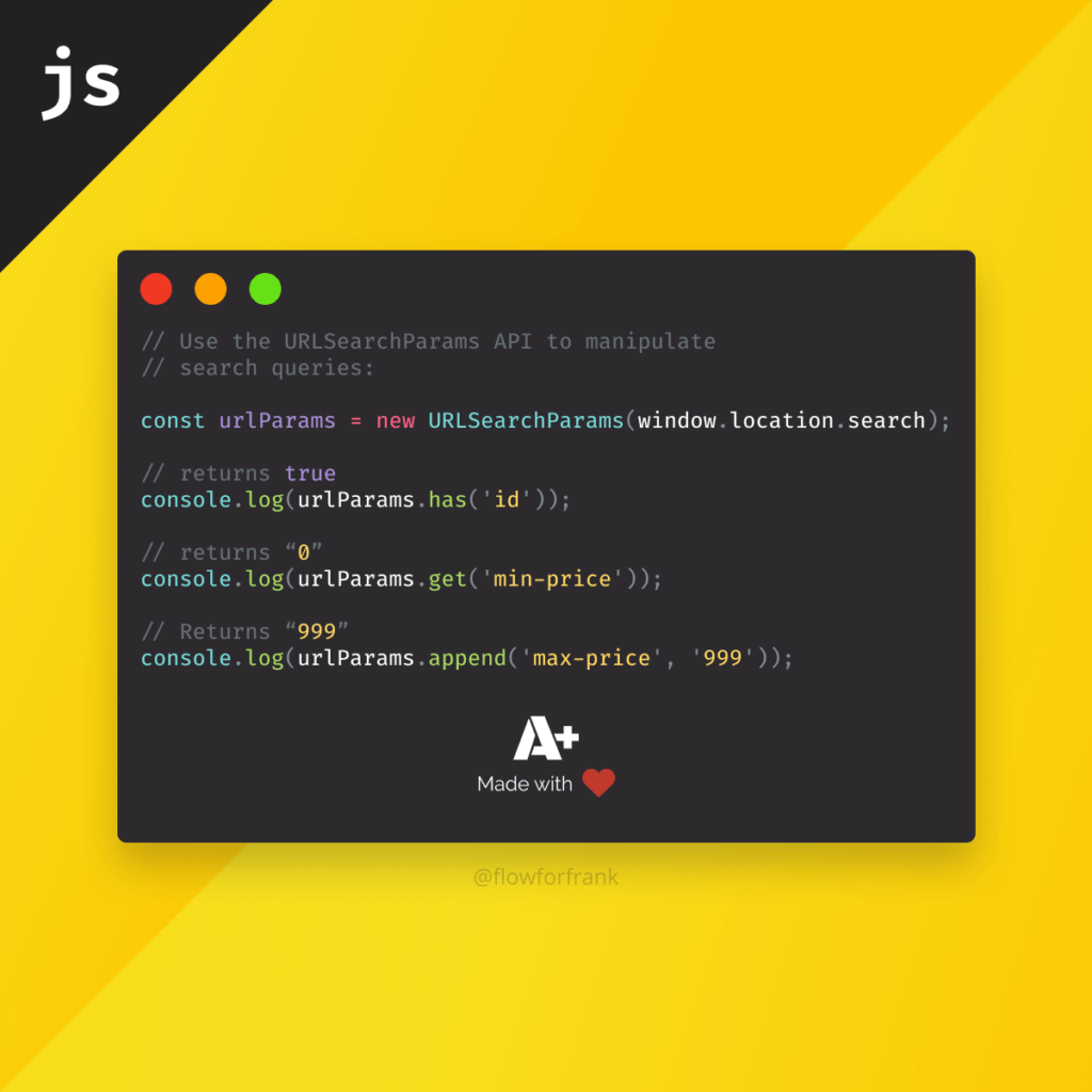 How to Easily Manipulate Search Queries in JavaScript