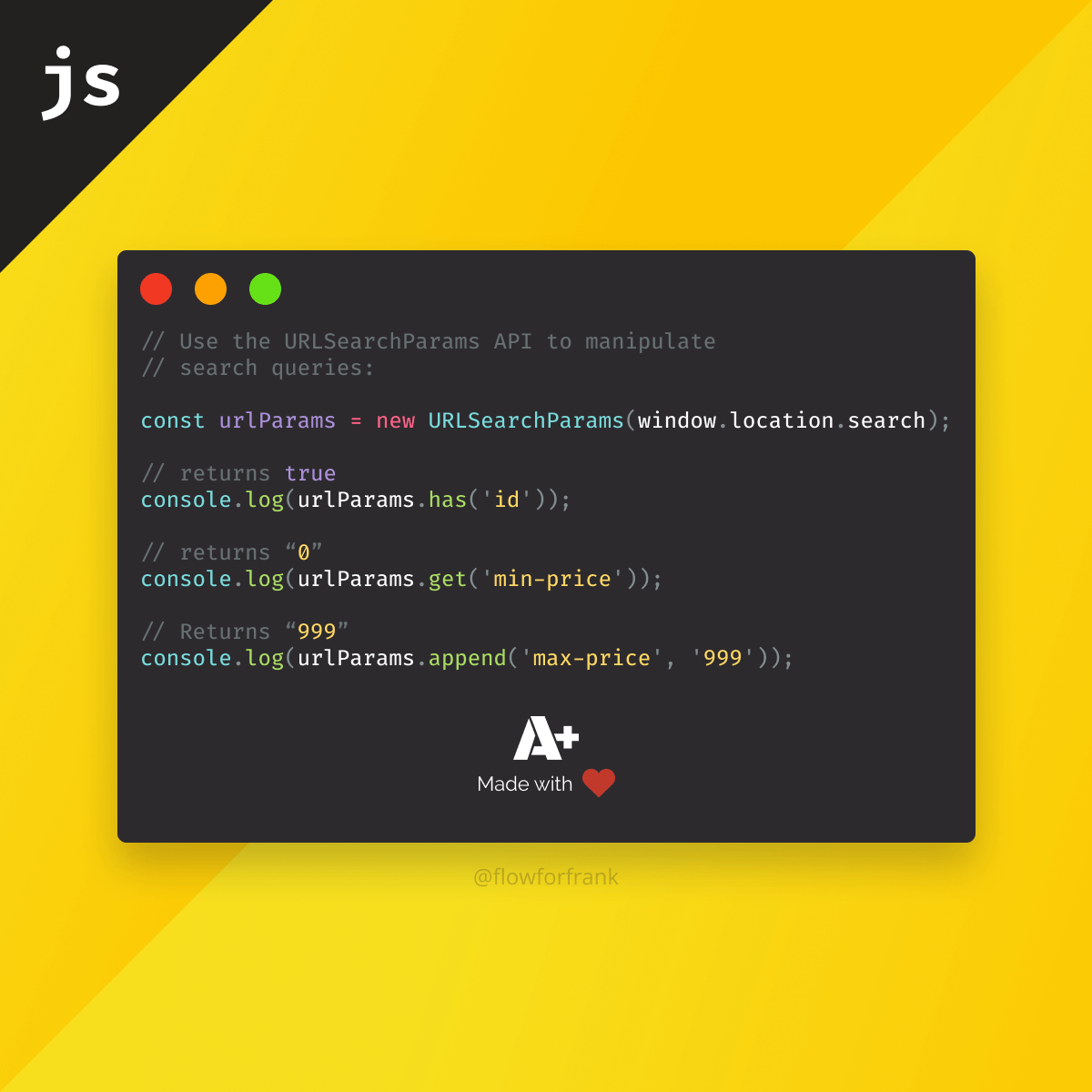 How to Easily Manipulate Search Queries in JavaScript