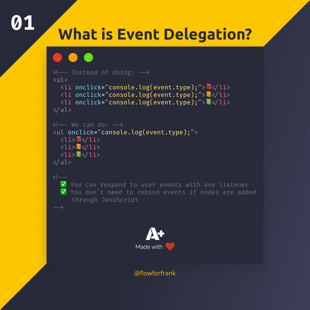 What is Event Delegation in JavaScript?