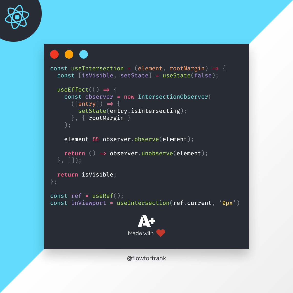 How to Check if An Element is in the Viewport with React Hooks