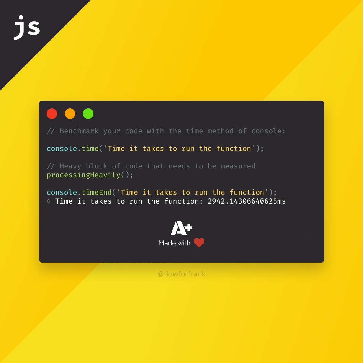 3 Ways to Benchmark Your JavaScript Code Without a Library