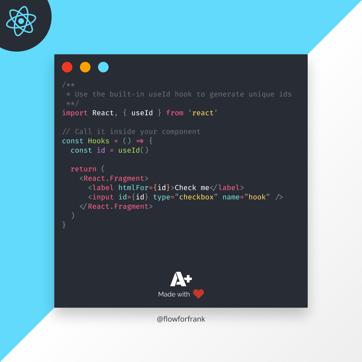 Understanding How to Use the useId Hook in React 18