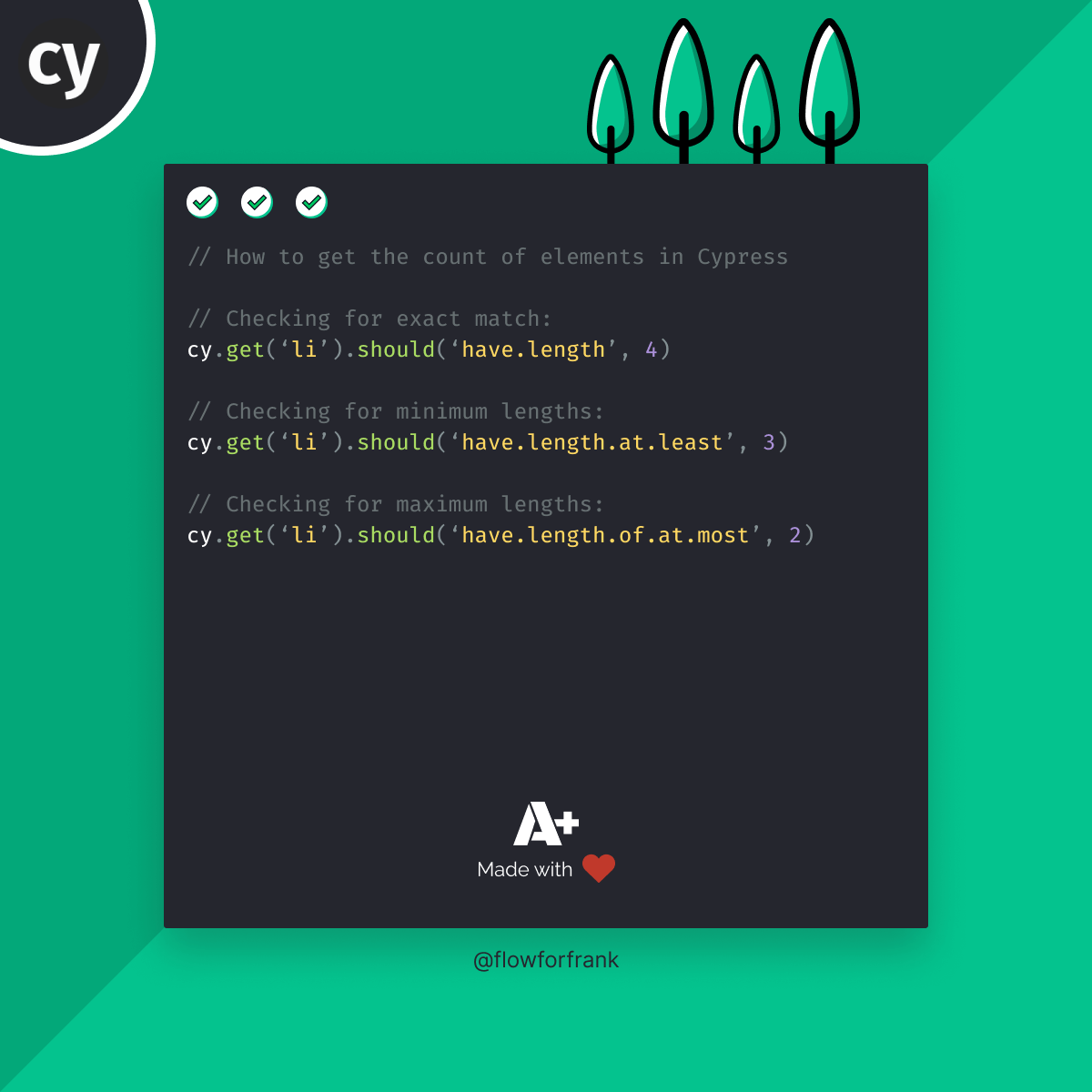3 Different Ways to Count Elements in Cypress